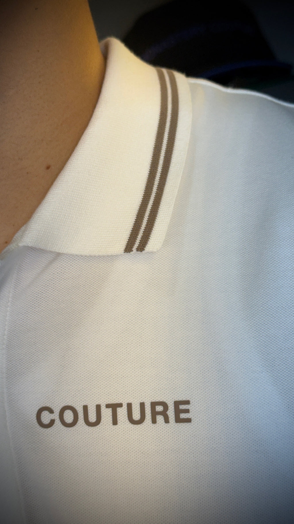 CAMISETA MONASTERY KORION POLO WHITE