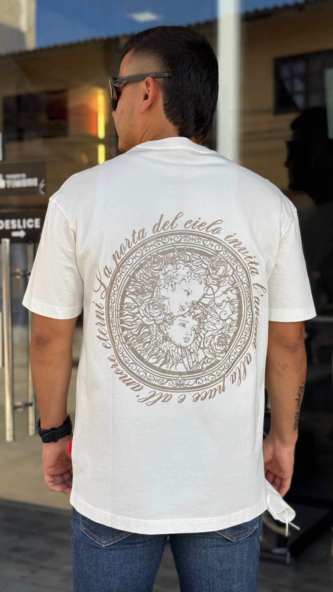 Camiseta Clemont Splendore Beige