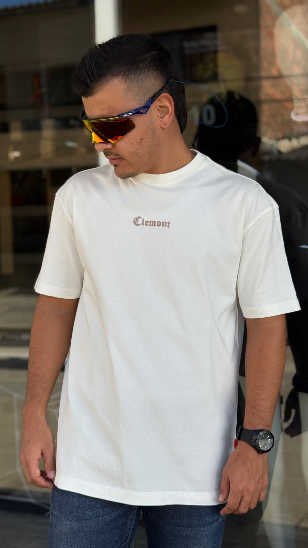 Camiseta Clemont Celestialita Crema