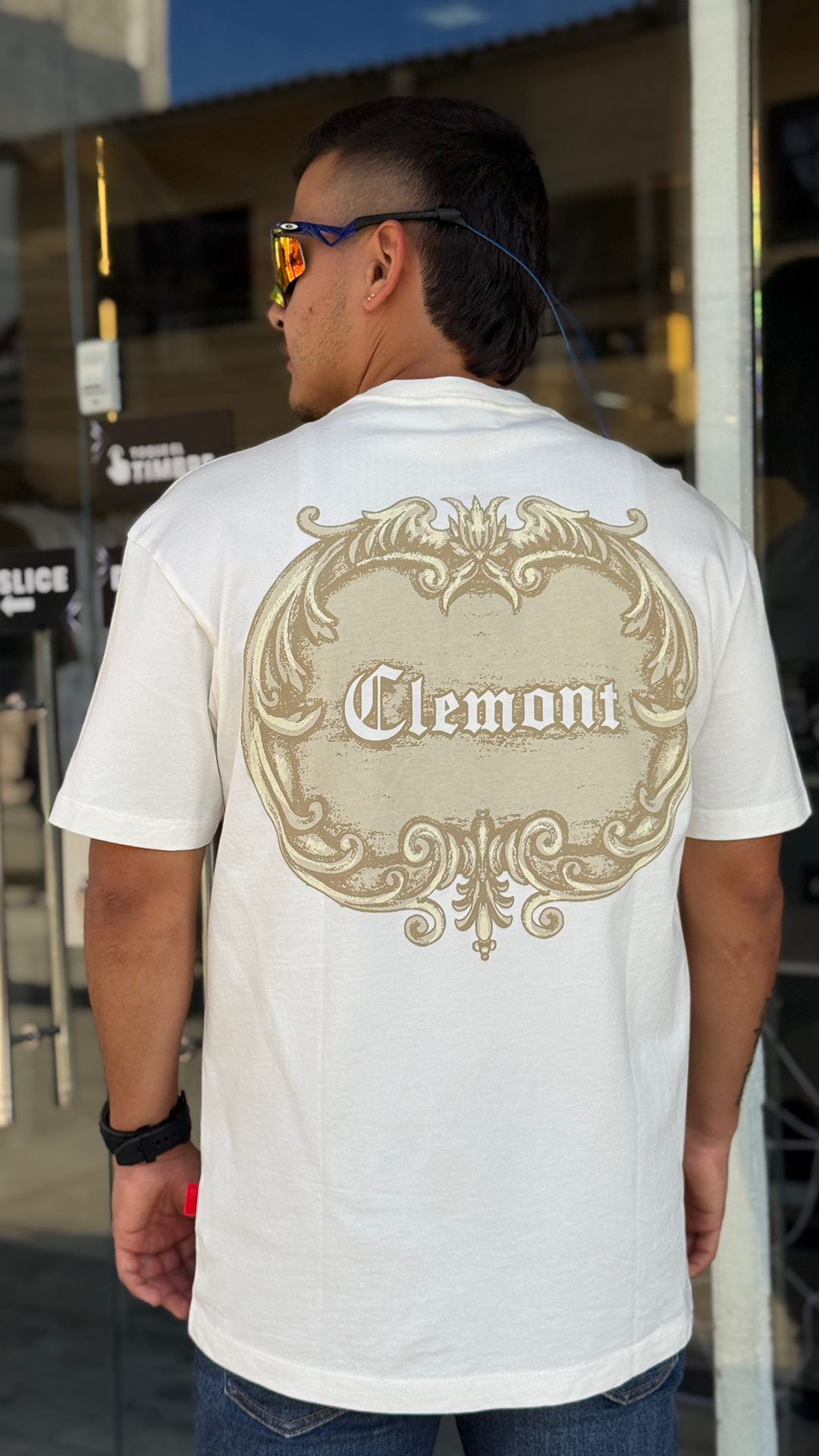 Camiseta Clemont Celestialita Crema