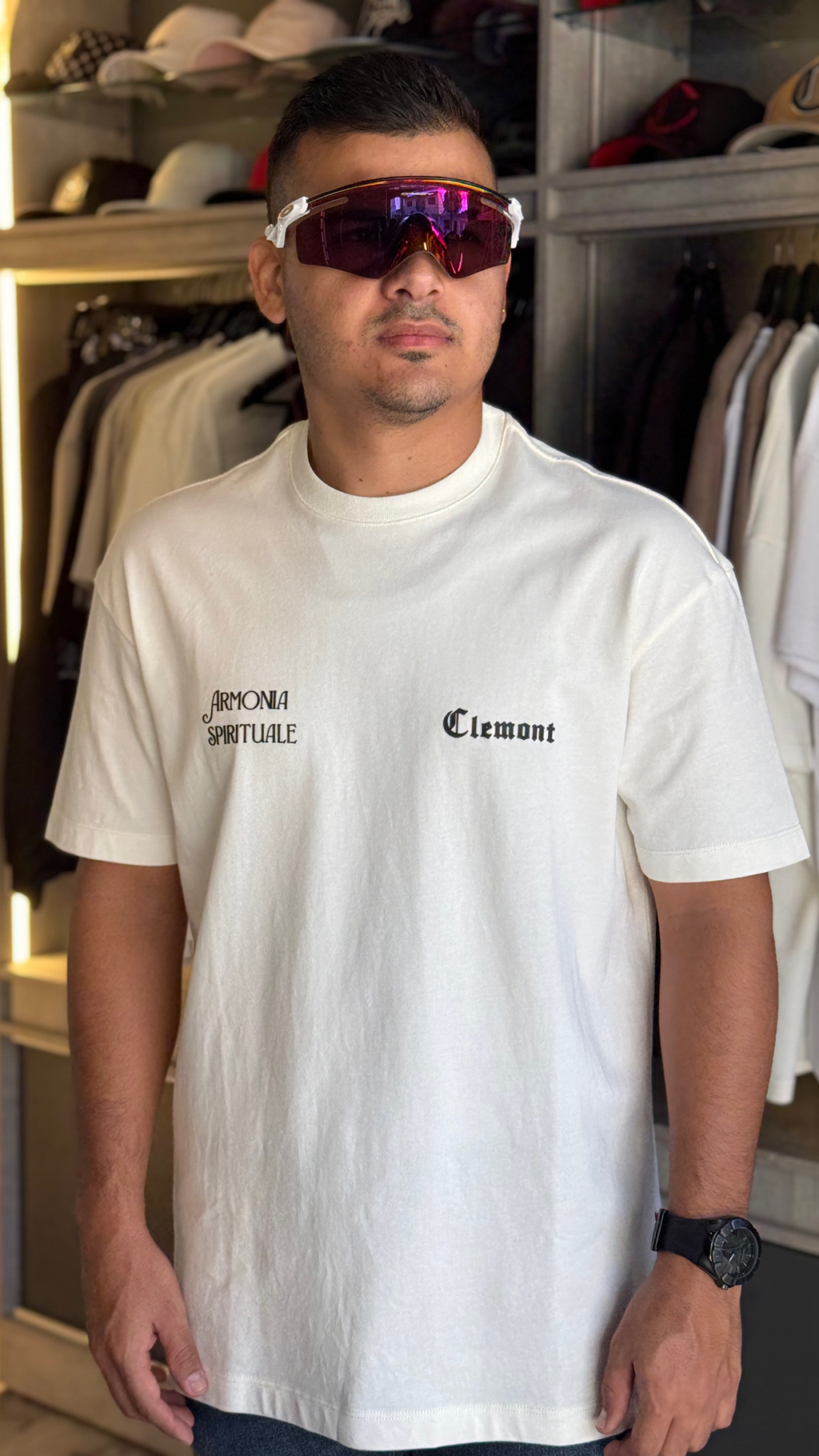 Camiseta Clemont Estremo Crema