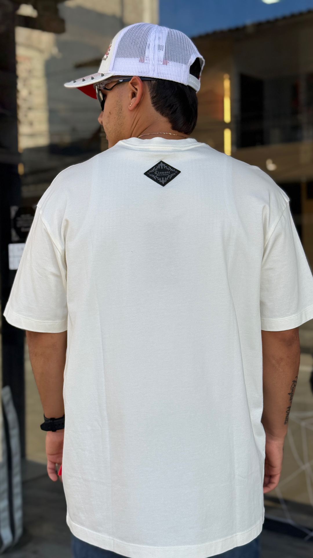 Camiseta Clemont Ombra Crema