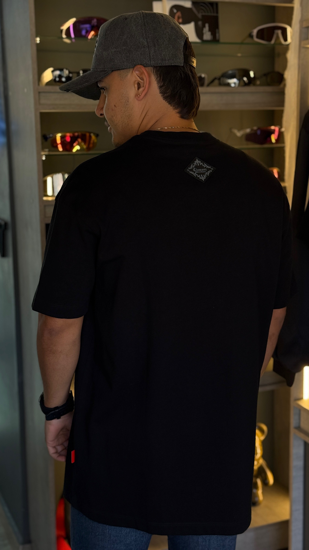 Camiseta Clemont Ombra Negra