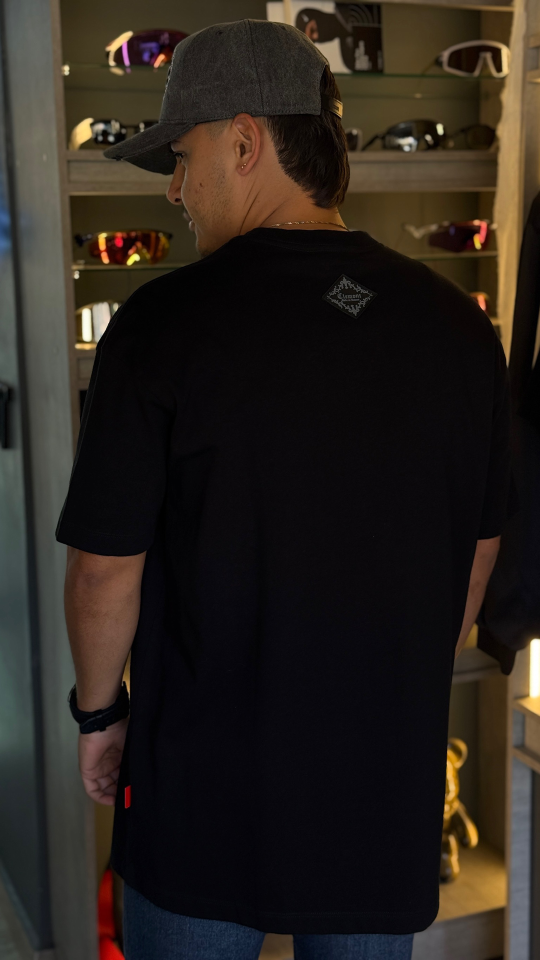 Camiseta Clemont Ombra Negra