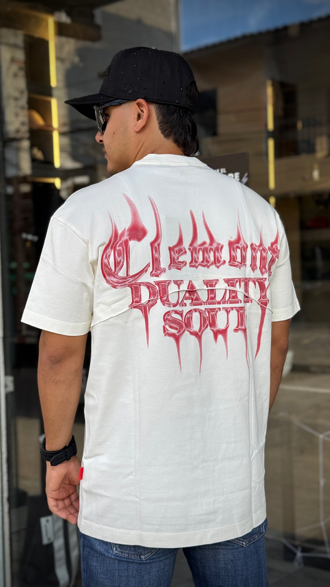 Camiseta Clemont Mortale Crema