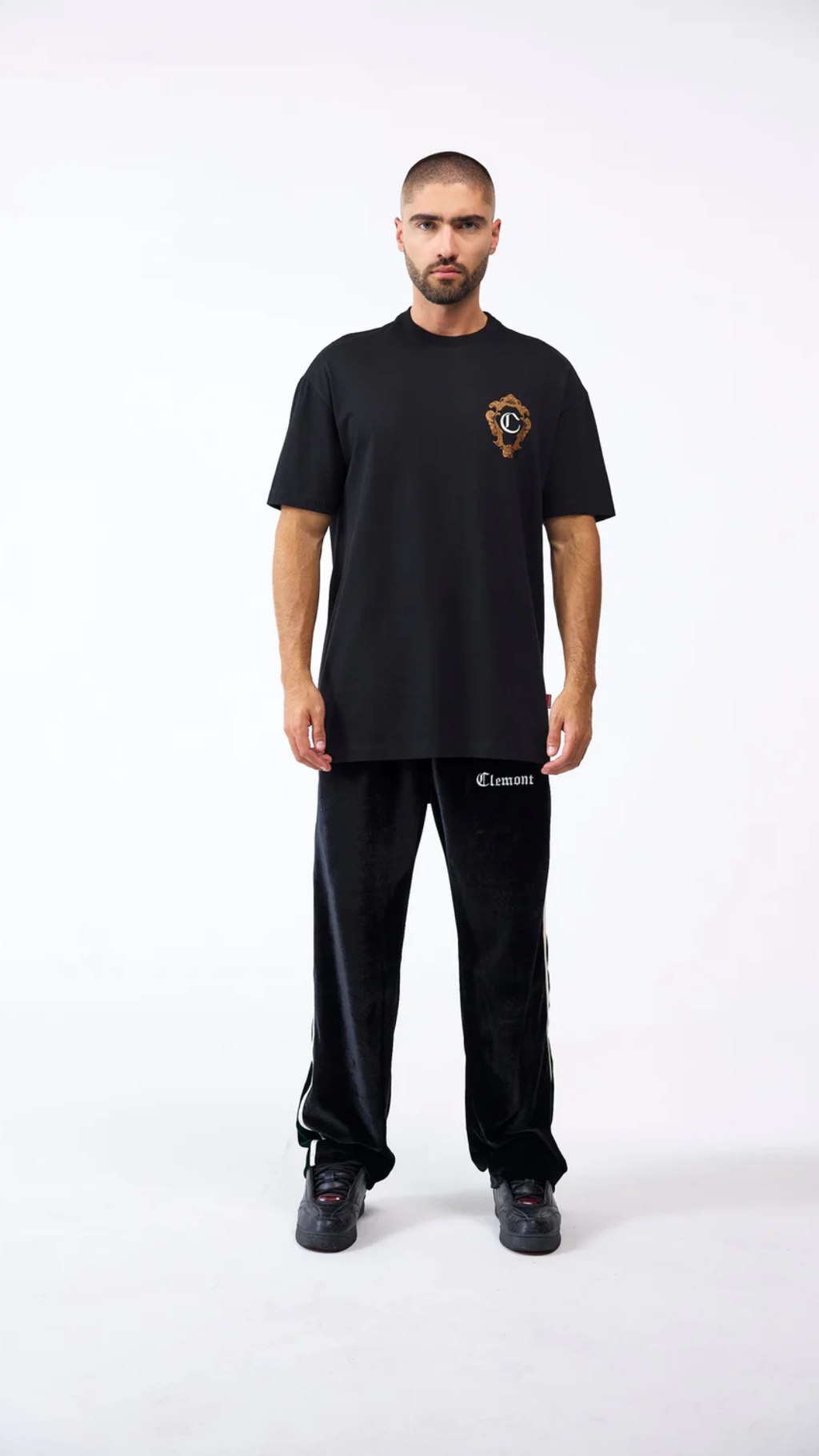 CAMISETA CLEMONT FOLGORE NEGRO