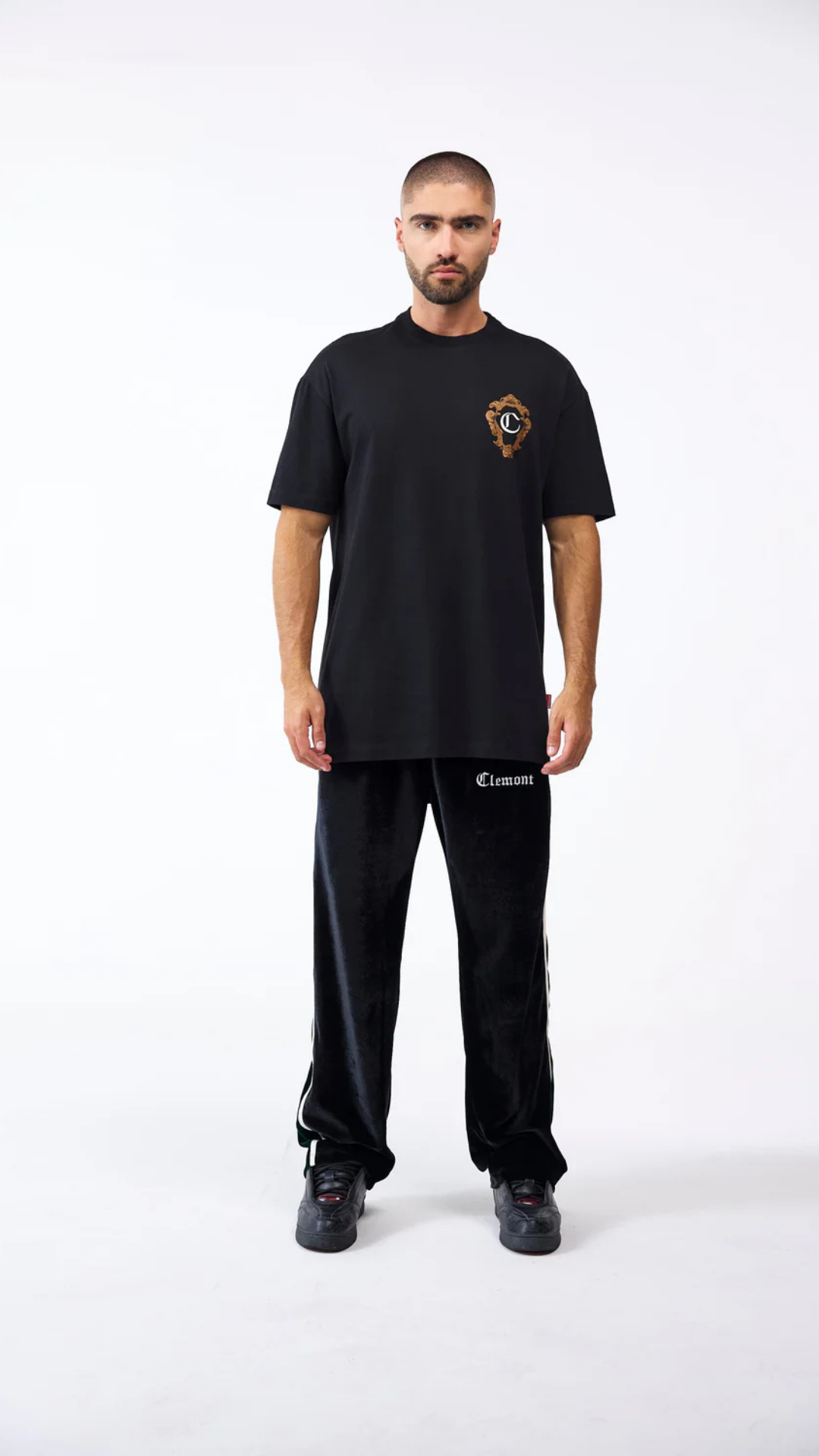 CAMISETA CLEMONT FOLGORE NEGRO