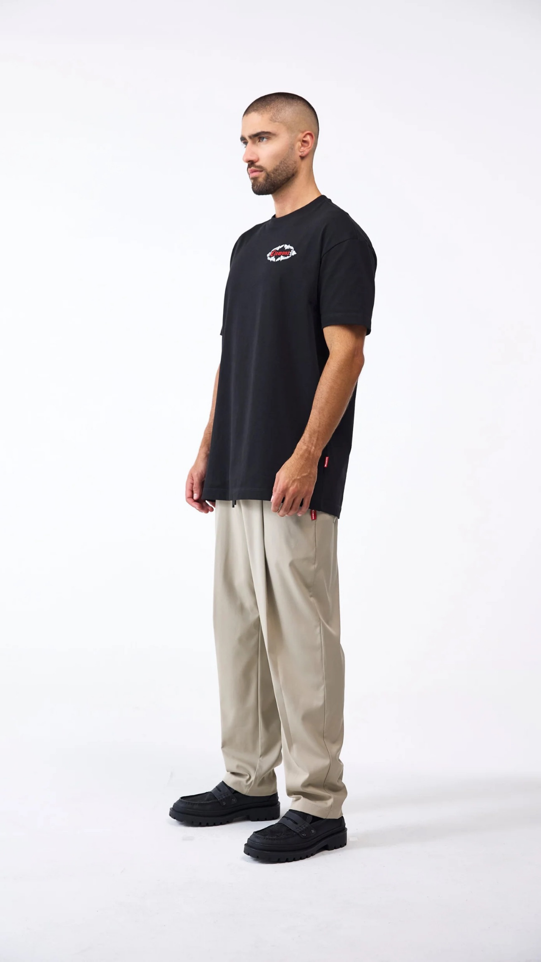 CAMISETA CLEMONT LIBERTÁ NEGRO