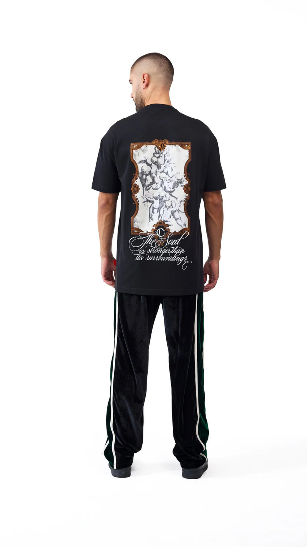 CAMISETA CLEMONT FOLGORE NEGRO