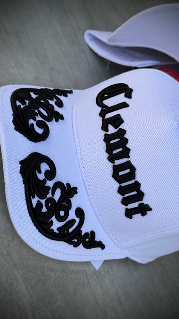 GORRA CLEMONT AMICIZIA BLANCO/NEGRO