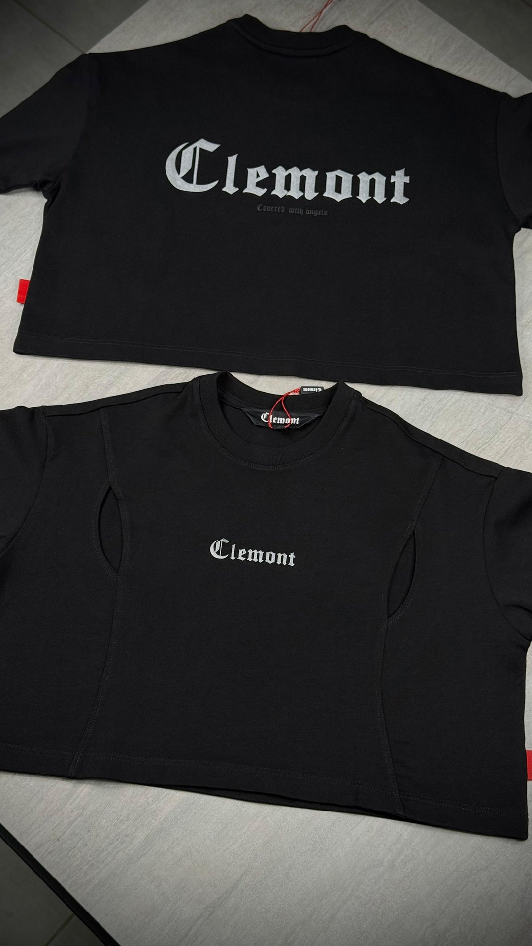 Crop Top Clemont Raggiante Black