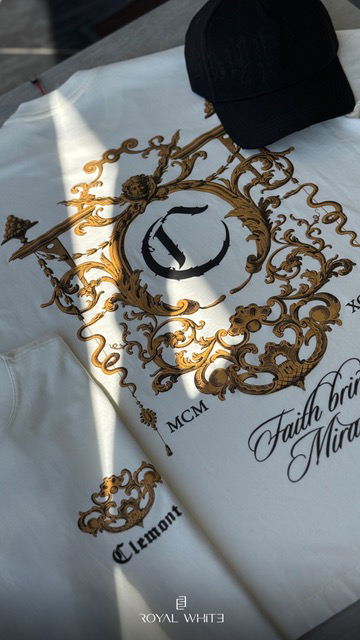 Camiseta Clemont Dolore Crema