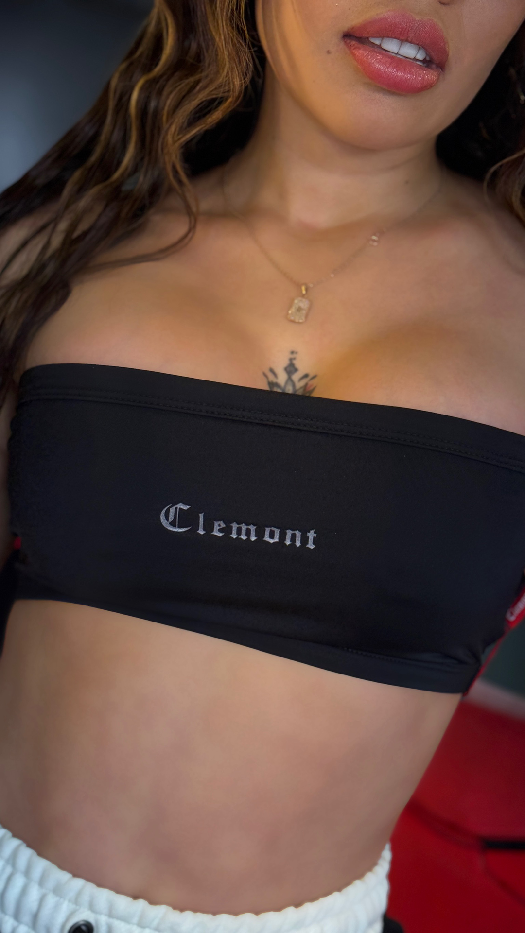Crop Top Clemont Resa Negro