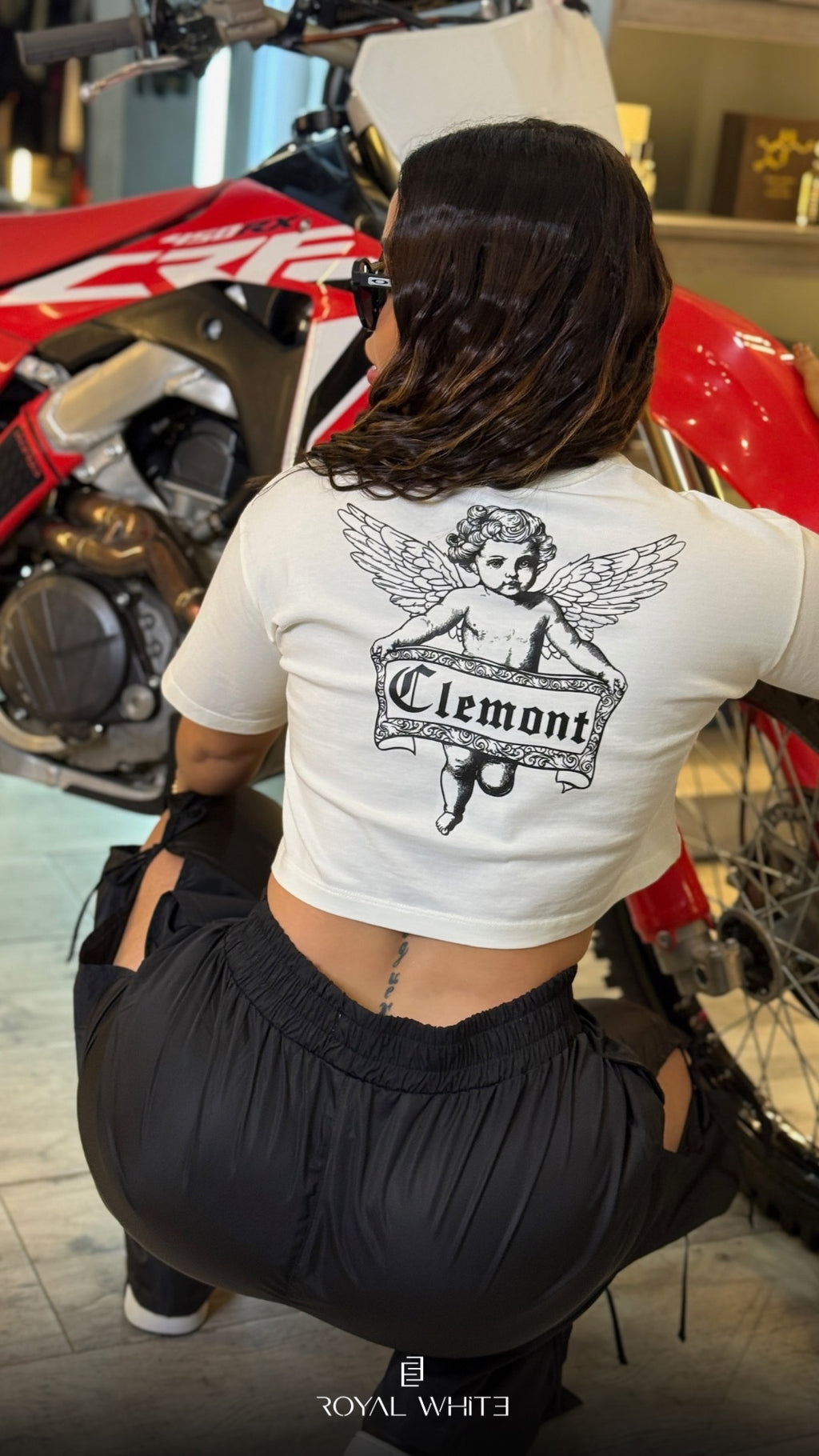 Crop Top Malattia Crema