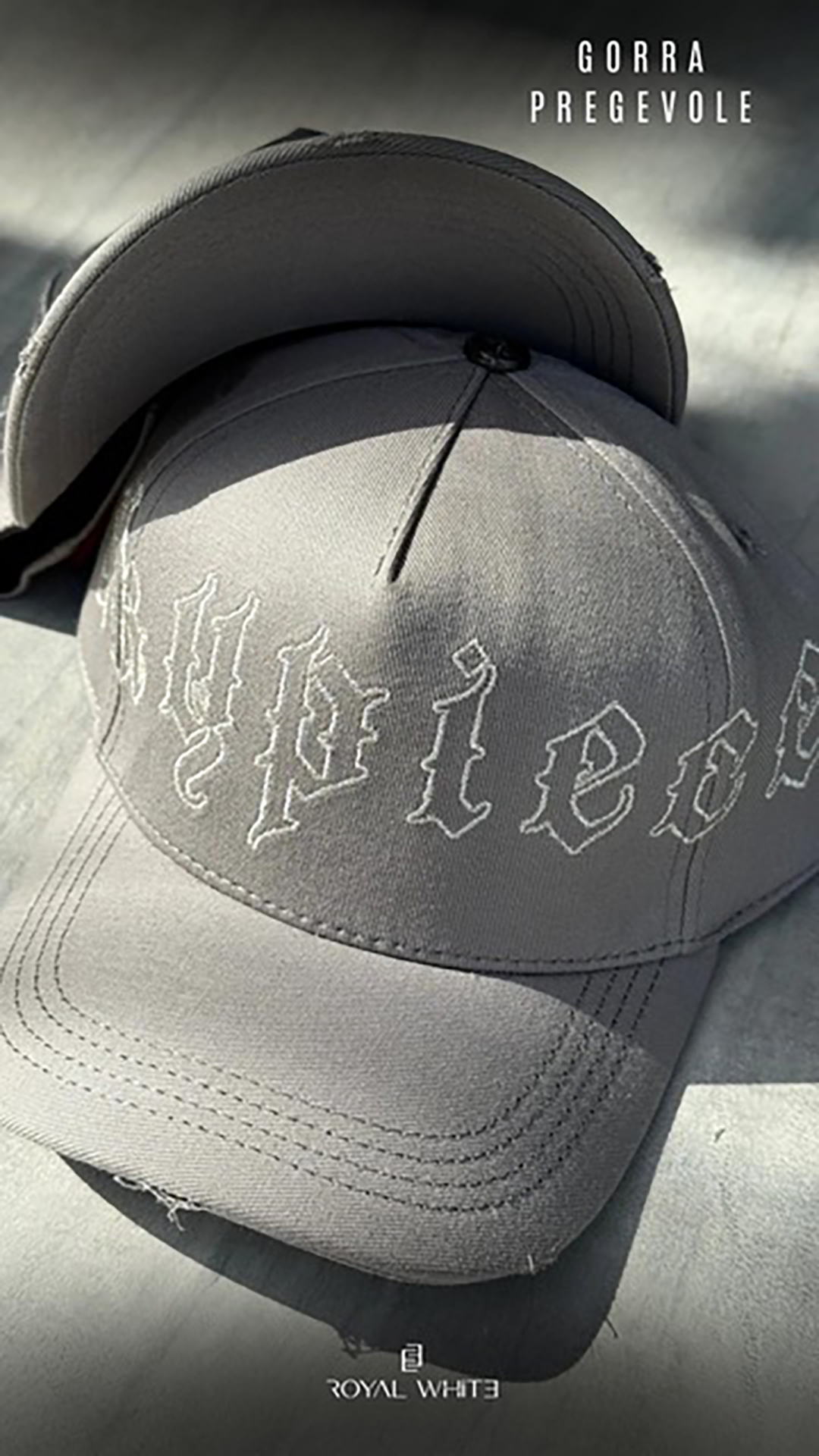 Gorra Clemont Pregevole Grey