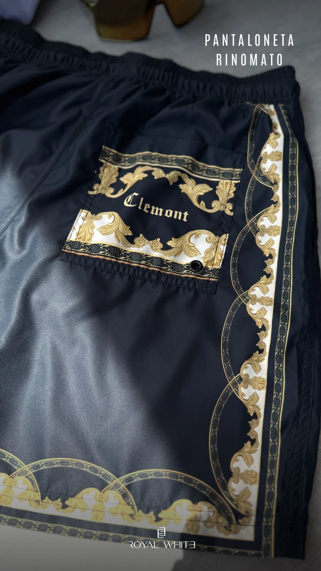 Pantaloneta Rinomato Black