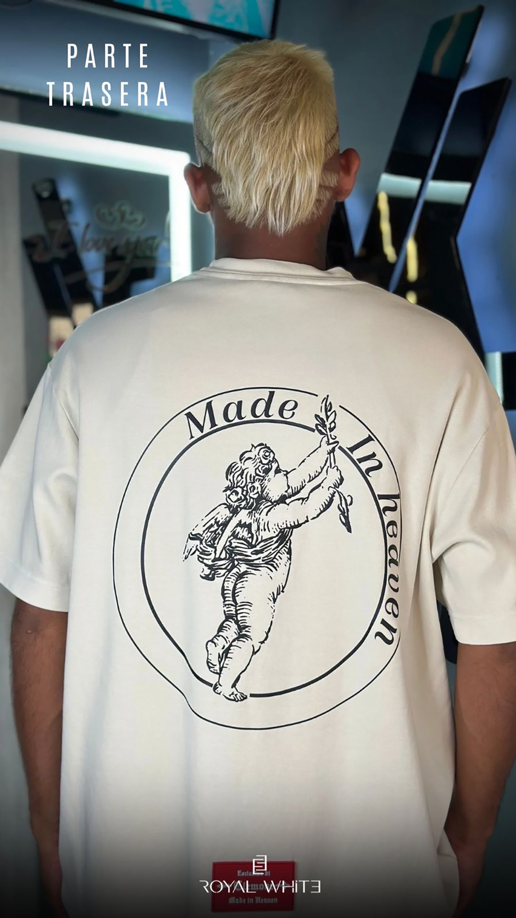 Camiseta Oversize Innocenza Coconut