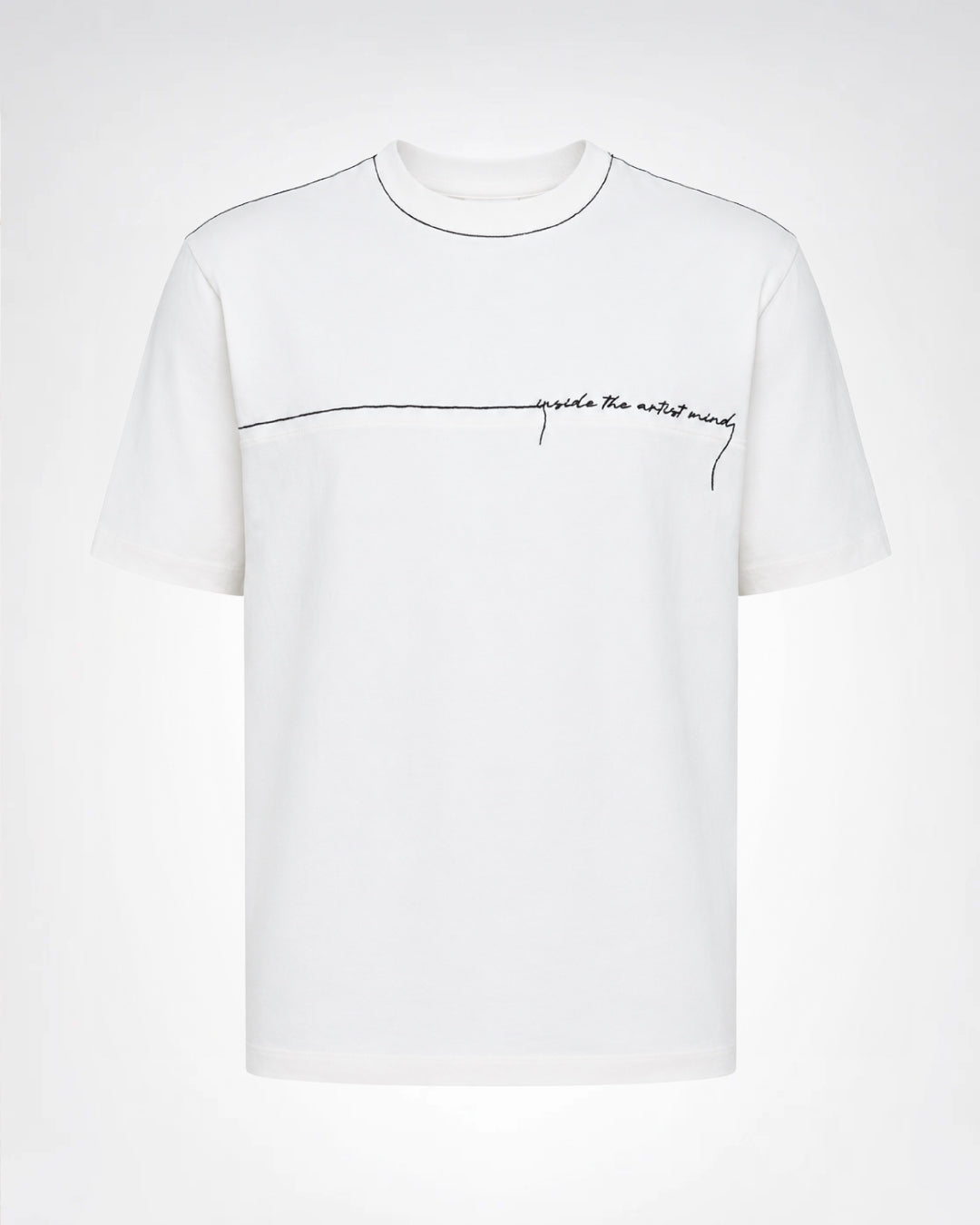 Stroke Ivory T-Shirt | Studio Pieces Collection | Artdist