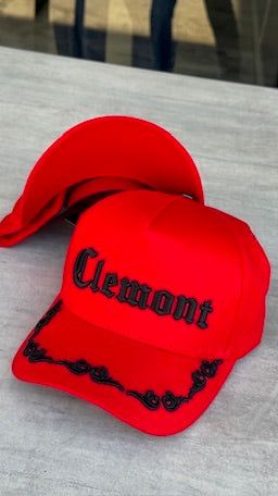 GORRA CLEMONT OBLITARE ROJO