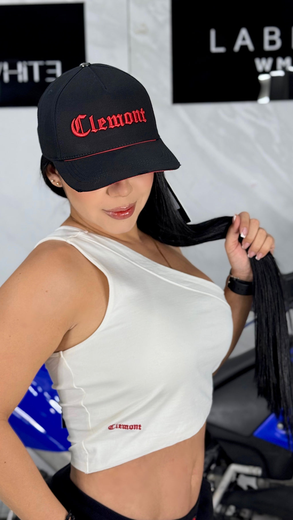 Crop Top Transparenza Crema