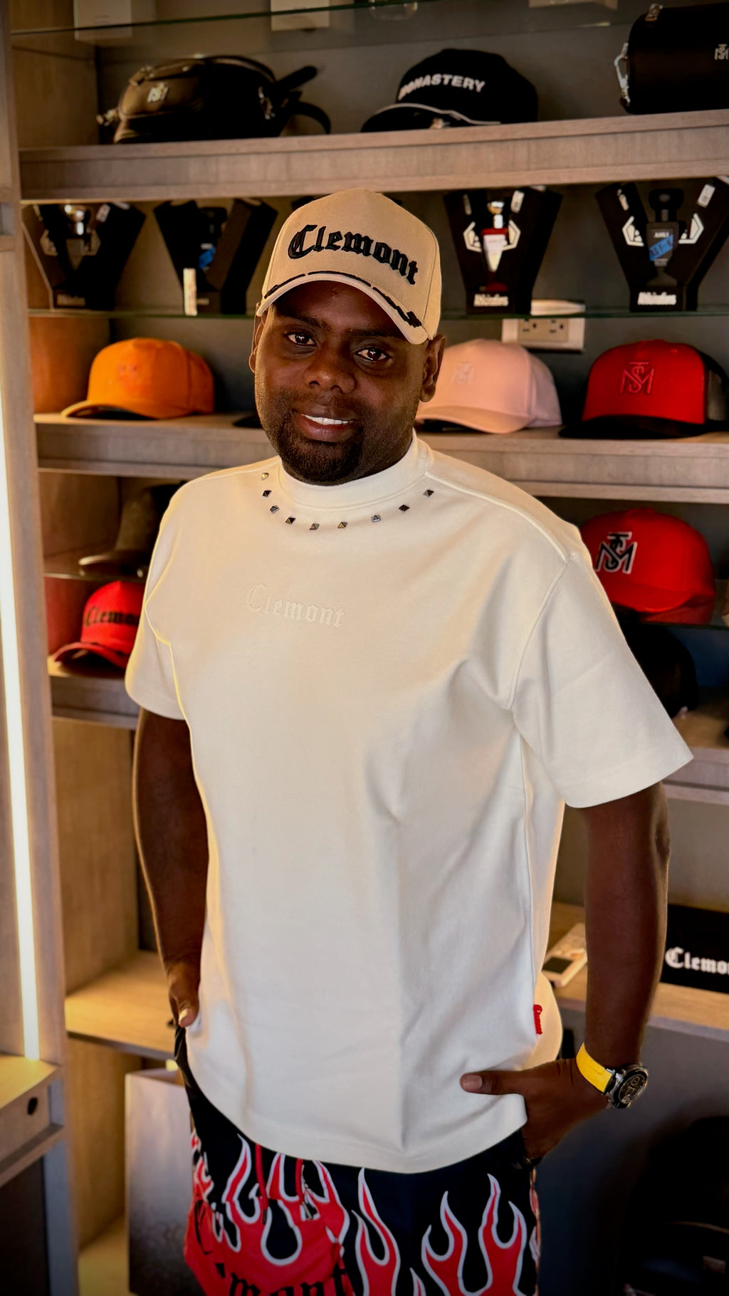 CAMISETA CLEMONT METAMORFOSIS CREMA