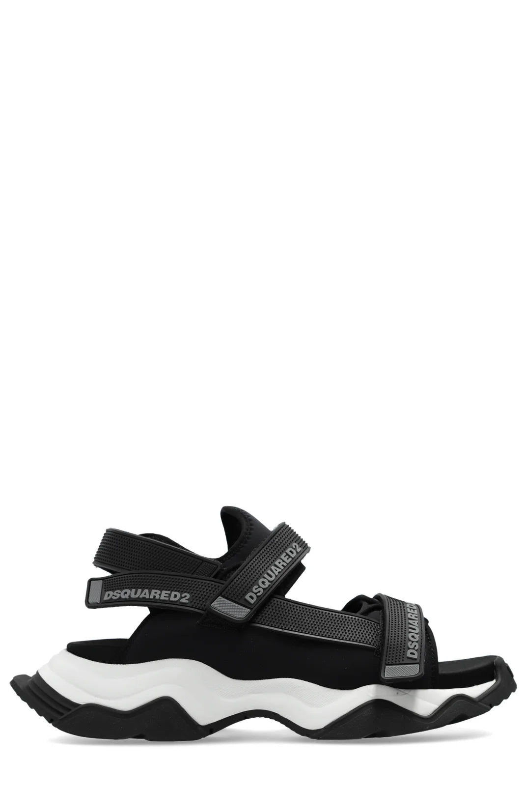 Sandalias gruesas con tira táctil de Dsquared2