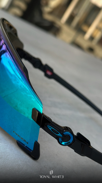 GAFAS OAKLEY Negro pulido AZUL