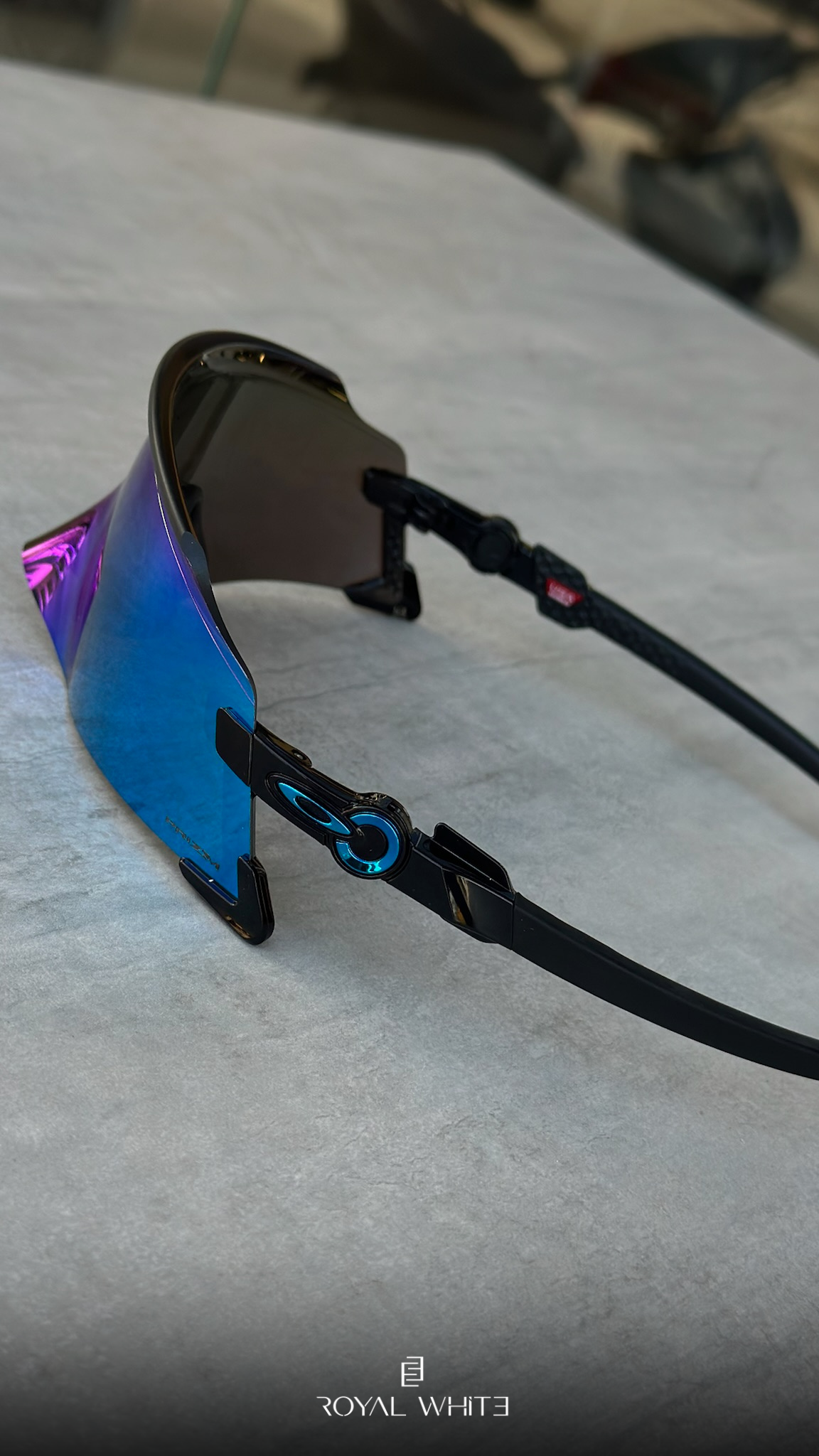 GAFAS OAKLEY Negro pulido AZUL