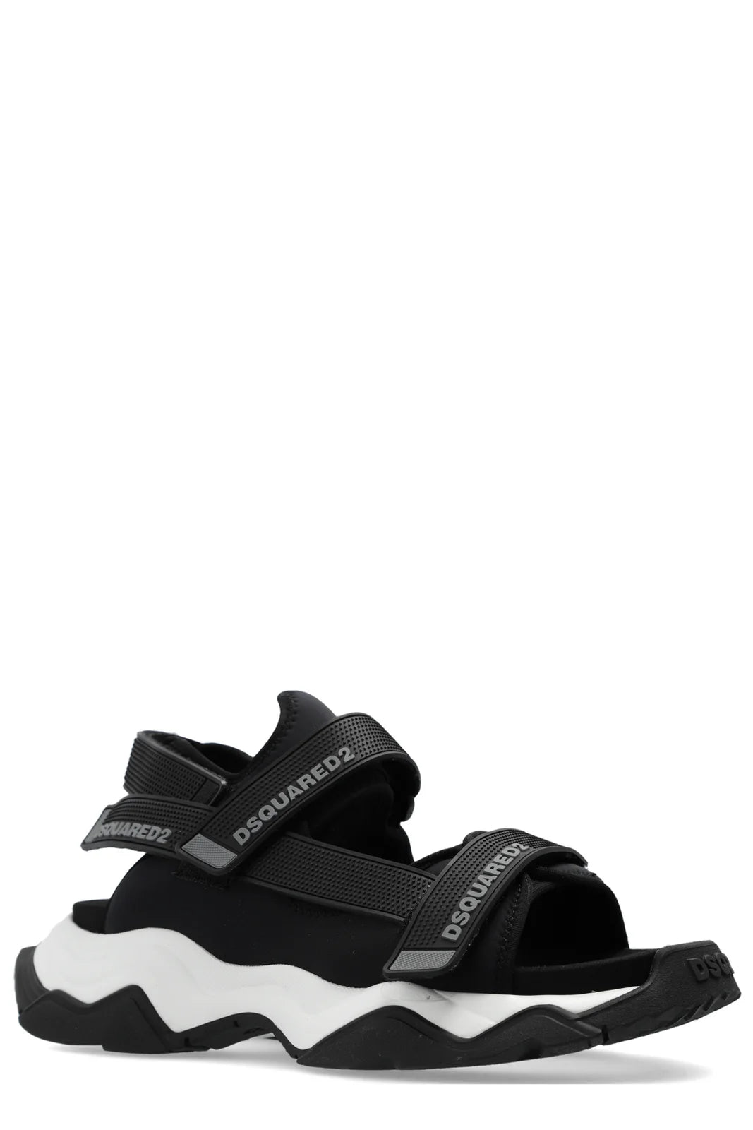 Sandalias gruesas con tira táctil de Dsquared2
