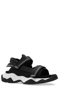 Sandalias gruesas con tira táctil de Dsquared2