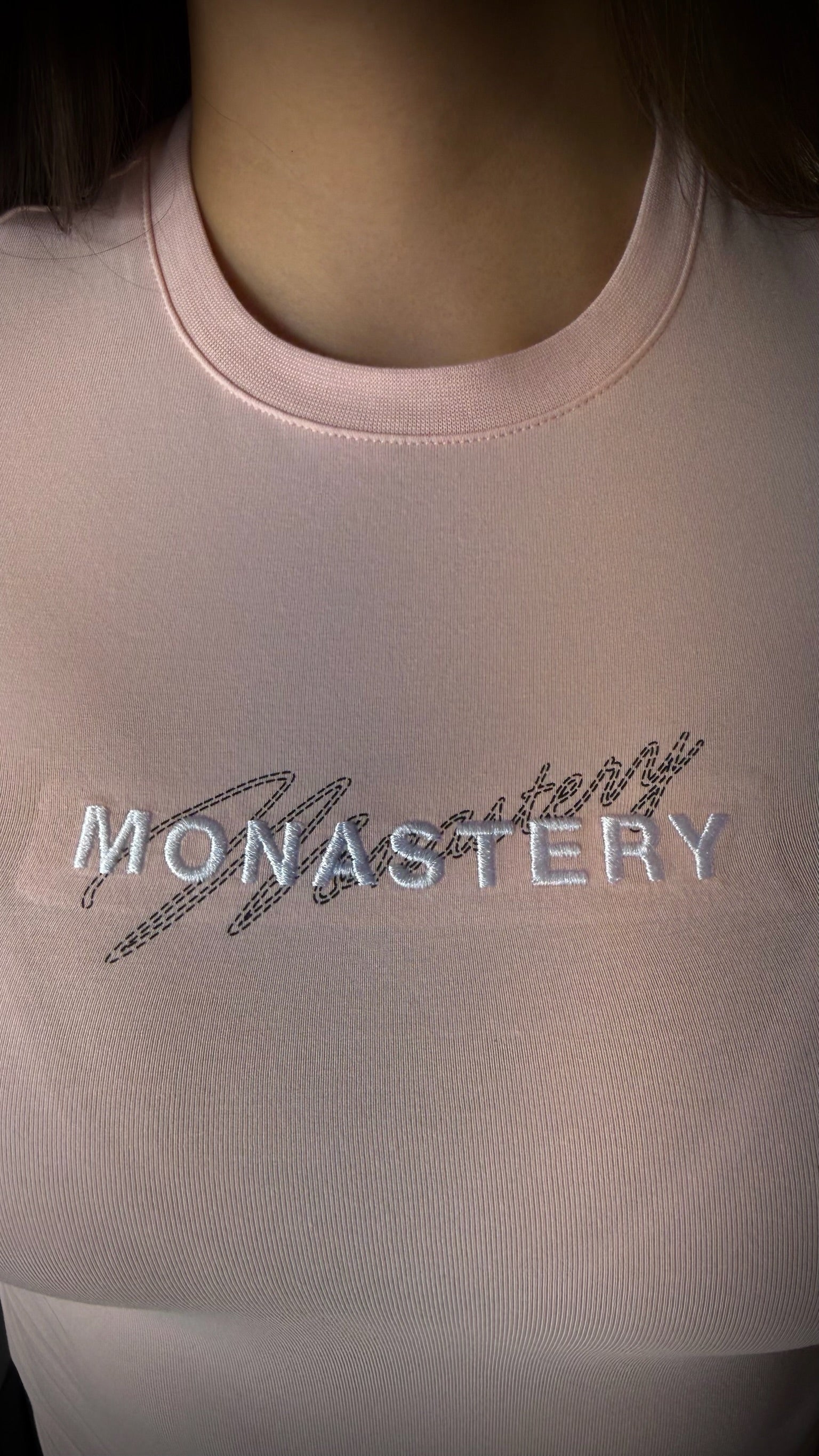 CAMISETA MONASTERY DOMINICA PALO DE ROSA