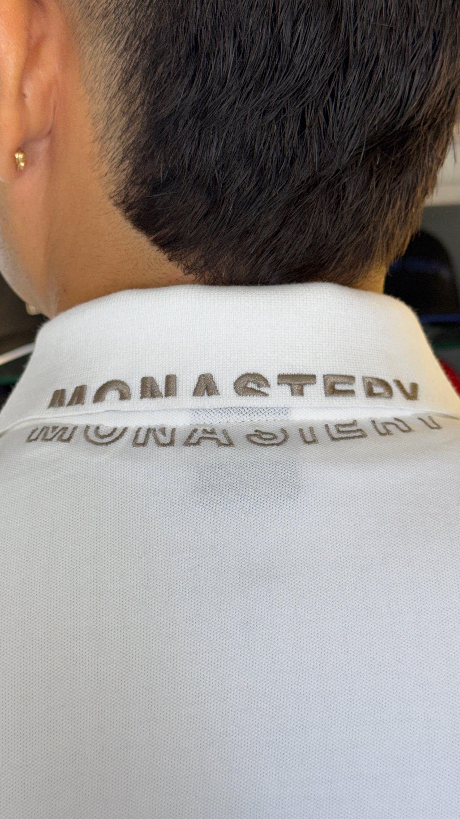 CAMISETA MONASTERY POLO SARDEN BLANCA