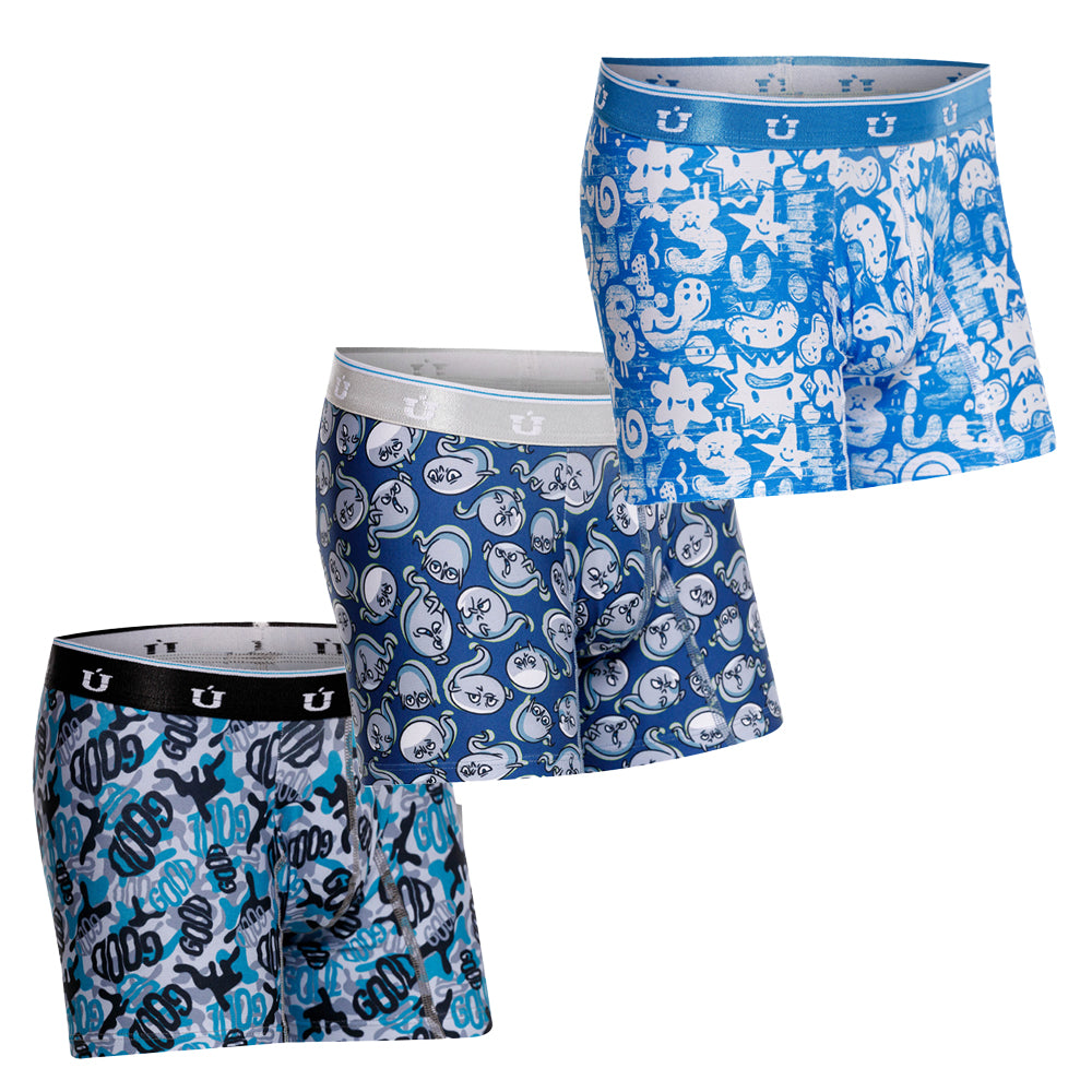 THREE PACK FRESHMAN CREATIVO ESTAMPADOS