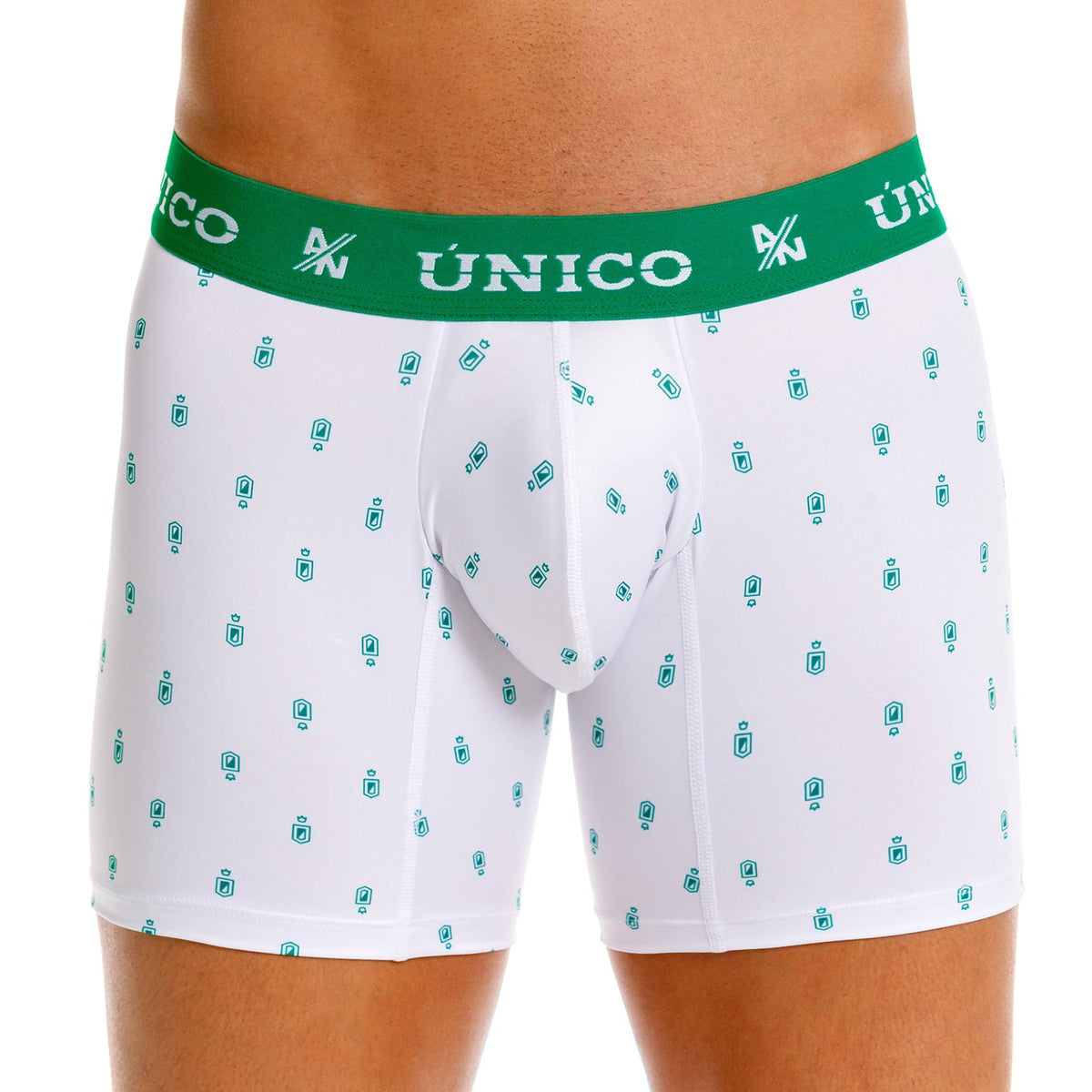 BOXER MEDIO RETRO BLANCO BLANCO
