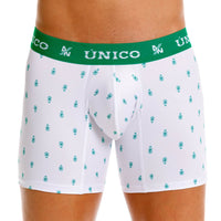 BOXER MEDIO RETRO BLANCO BLANCO