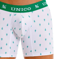 BOXER MEDIO RETRO BLANCO BLANCO