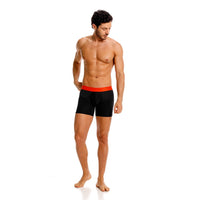 BOXER MEDIO MARRÓN NEGRO