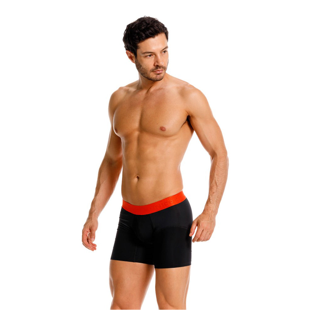 BOXER MEDIO MARRÓN NEGRO