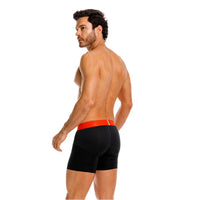BOXER MEDIO MARRÓN NEGRO