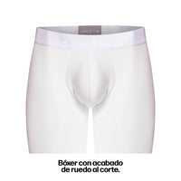 BOXER MEDIO WHITE FINE CUT BLANCO