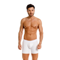 BOXER MEDIO WHITE FINE CUT BLANCO