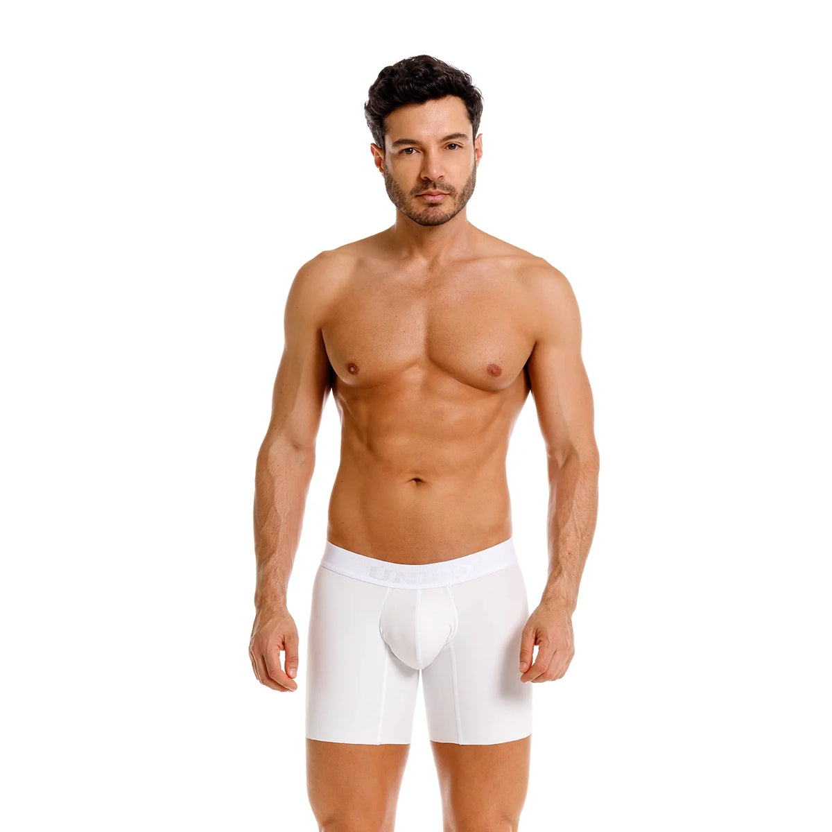 BOXER MEDIO WHITE FINE CUT BLANCO