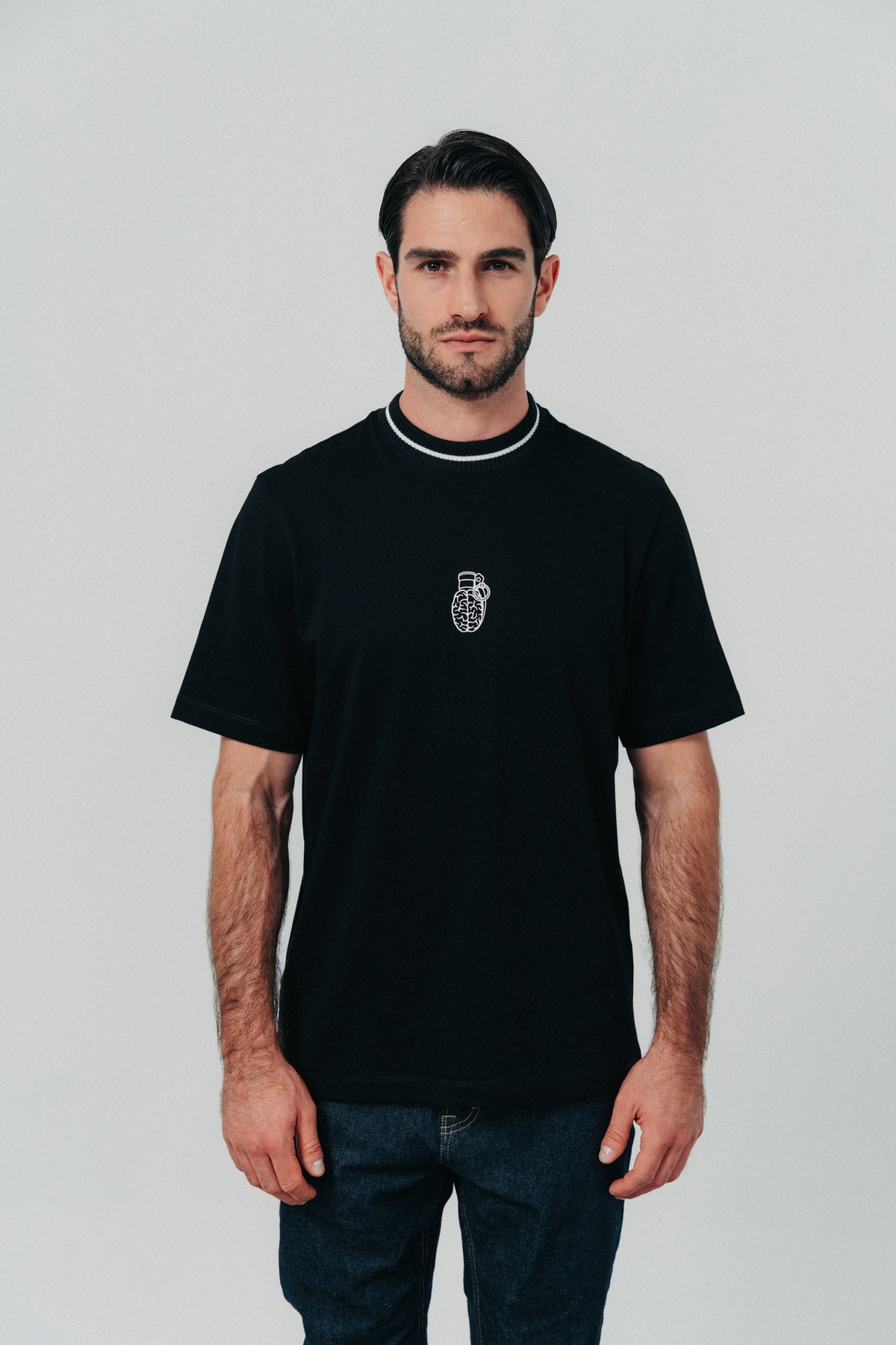 CAMISETA BLOW UP CLF12-1100 - BLACK CLASSIC FIT T-SHIRT