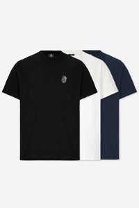 Tripack regular fit t-shirt