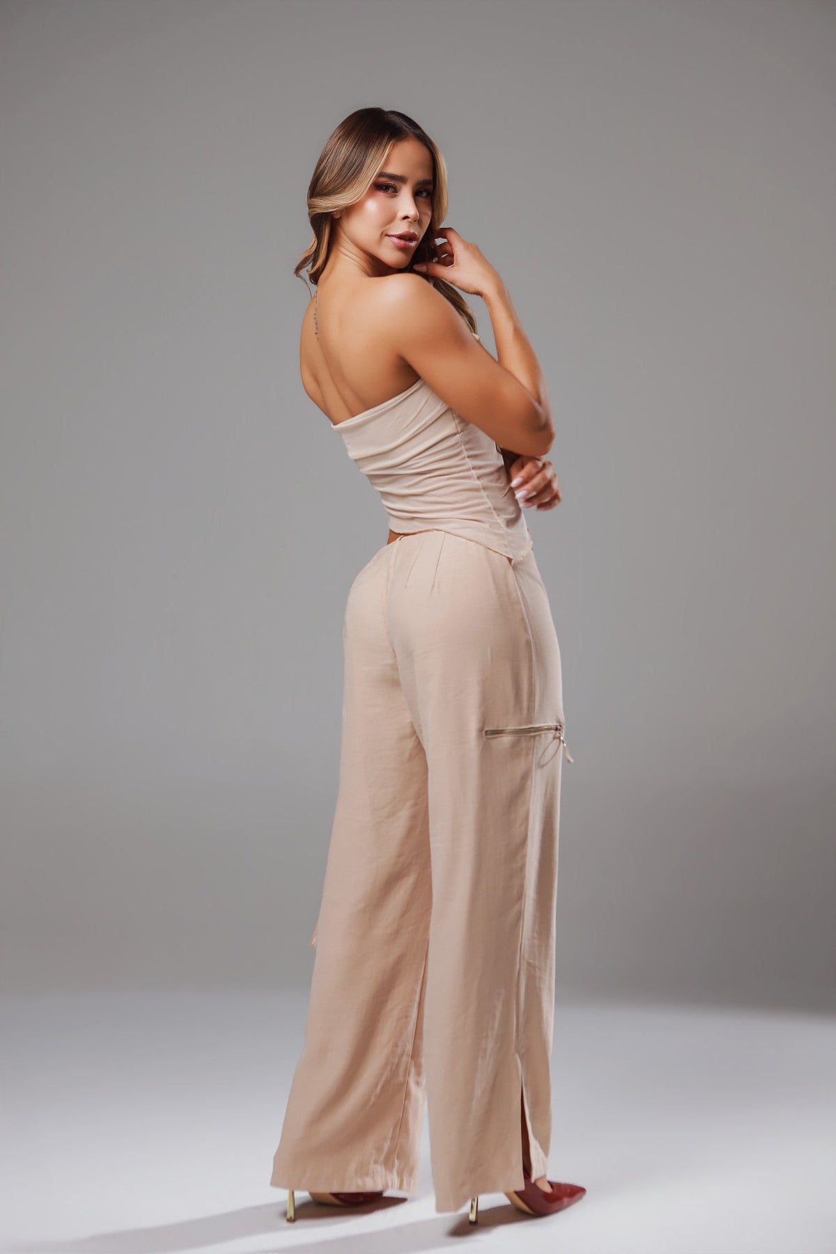 PANTALON DESTIN MOCCA LABEUR