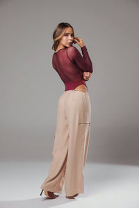 PANTALON DESTIN MOCCA LABEUR