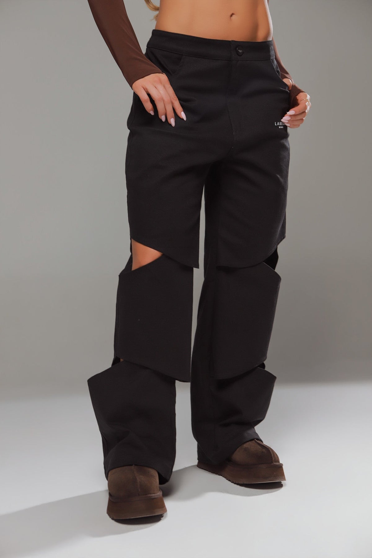 PANTALON GRATEUR NEGRO LABEUR