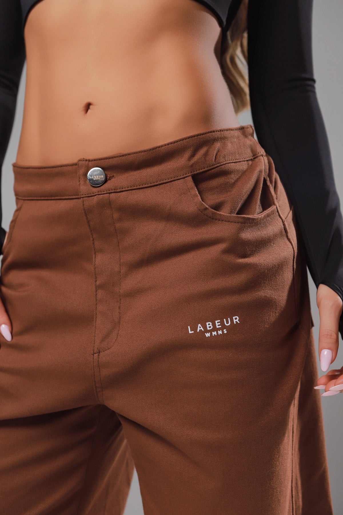 PANTALON GRATEUR CAFE LABEUR