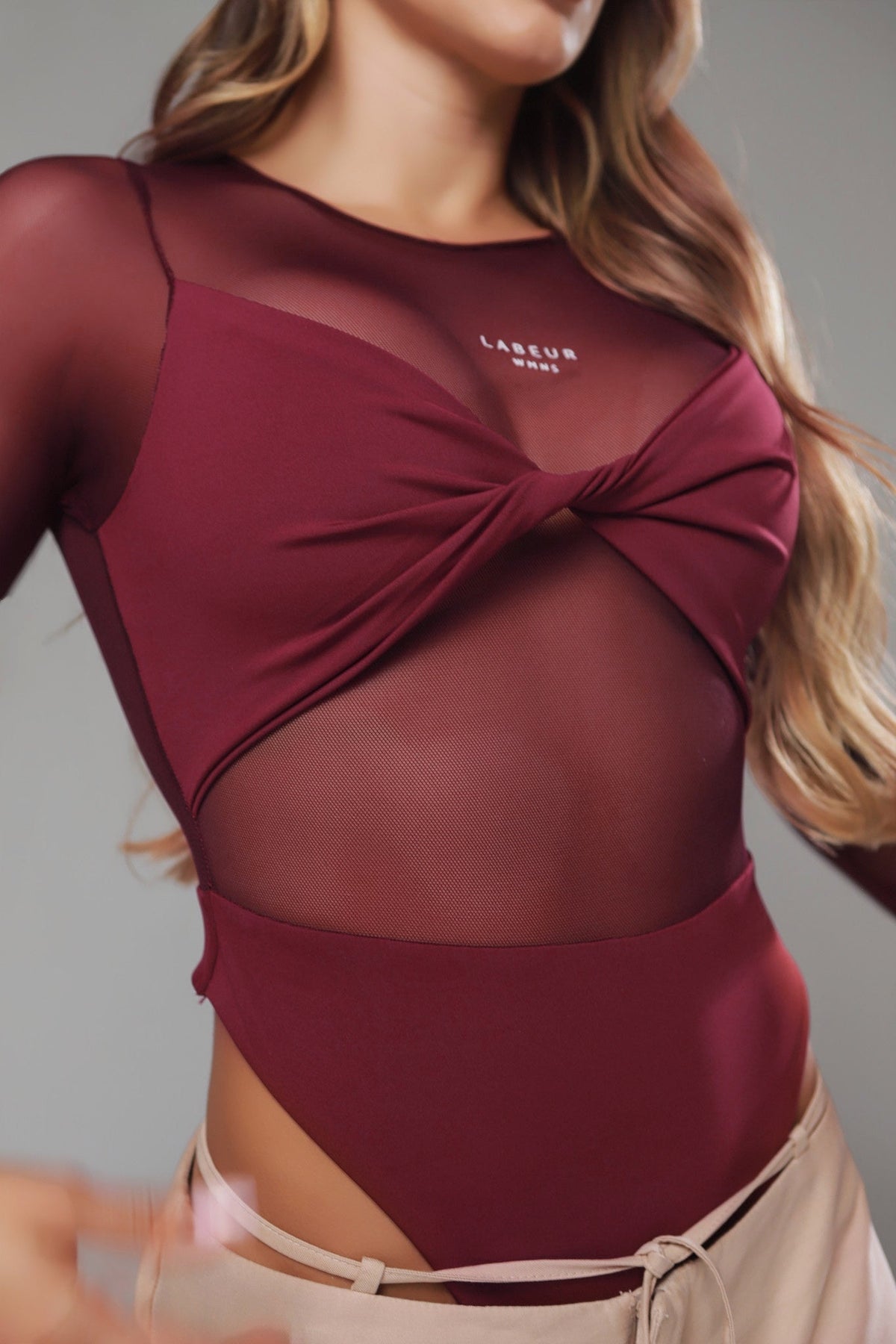 BODY TRENDESE LABEUR VINO TINTO
