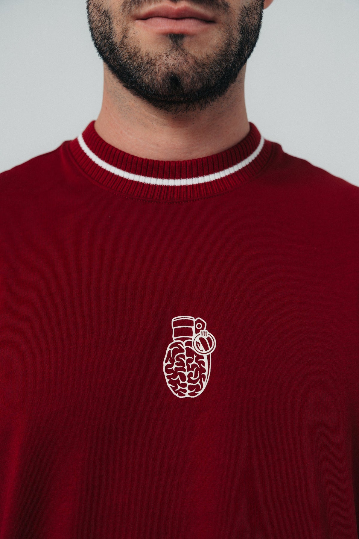 CAMISETA BLOW UP Cotton T-Shirt Red